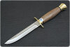 Нож Финка-2 (95Х18, Орех, Латунь)