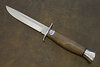 Нож Финка-2 (100Х13М, Орех, Нержавеющая сталь, Алюминий)