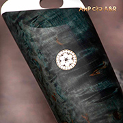 Нож Снегирь (ЭП-766, Накладки стабилизированная карельская береза)