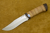 Нож Клычок-3 (95Х18, Наборная береста, Текстолит)