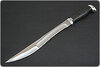 Нож Боярин (95Х18, Наборная кожа, Алюминий)