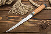 Нож Белуга (95Х18, Наборная береста, Текстолит)