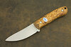 Нож Горностай ЦМ (95Х18, Накладки карельская береза)