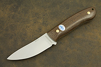 Нож Горностай ЦМ (95Х18, Накладки текстолит)