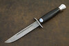Нож Финка-2 (Дамаск ZD-0803, Граб, Нержавеющая сталь, Алюминий)