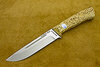 Нож Бекас ЦМ (100Х13М, Накладки карельская береза)