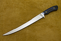 Нож кухонный Мастер-Фиш (95Х18, Накладки G10, Алюминий)