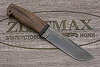 Нож Полярный-2 (Дамаск ZD-0803, Орех, Текстолит)