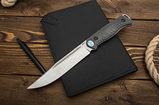 Нож Леший-Т (95Х18, Накладки текстолит)
