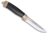 Нож Лиса (40Х10С2М (ЭИ-107), Граб, Золочение клинка гарды и тыльника)