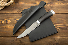 Нож из дамасской стали Лиса