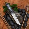 Нож Бекас ЦМ (95Х18, Накладки Карбон)