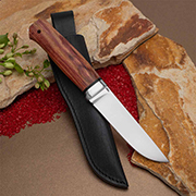 Нож Следопыт (CPR, Стабилизированная древесина, Алюминий)