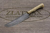 Узбекский нож Пчак K004 (Литой булат, Накладки ясень)