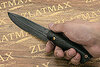 Нож R009 (Литой булат, Накладки дуб)