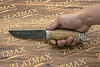 Нож подарочный Степчак-большой (Литой булат, Орех, Литьё, Литье Медведь)