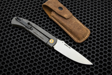 Нож складной Лис (ELMAX, Накладки G10 зелёный)