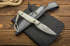 Нож Стинг М с формованными ножнами (N690, Композит, Полировка клинка)