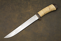 Нож Стрела 3 (40Х10С2М (ЭИ-107), Наборная береста, Текстолит)