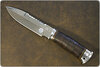 Нож Спас-1 МЧС (40Х10С2М (ЭИ-107), Наборная кожа, Алюминий)