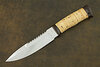 Нож Спас-2 (95Х18, Наборная береста, Текстолит)
