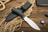 Нож Каюр (40Х10С2М (ЭИ-107), Наборная кожа, Текстолит)