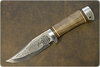Нож НС-15 (X50CrMoV15, Орех, Алюминий)