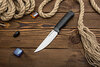 Нож Пустельга 2 (95Х18, Наборная кожа, Текстолит)