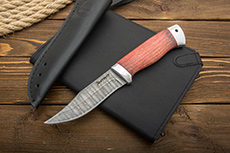 Нож из дамасской стали Таежный малый