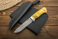 Нож из дамасской стали Дуплет 2