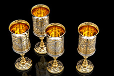 Набор подарочный: 4 рюмки