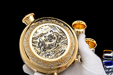 Набор подарочный «Охотники на привале» (малая фляжка и стопки)