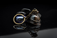 Брелок для ключей «каска пожарного»