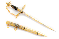 Кортик Адмиральский с цельнометаллическими ножнами