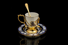 Кофейная пара малая подарочная "Агат"