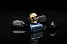 Темлячная Бусина «Орк в шлеме»