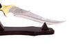 Авторский нож Акула (40Х10С2М (ЭИ-107), Украшенная, Золочение)