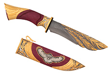 Авторский нож подарочный Сова