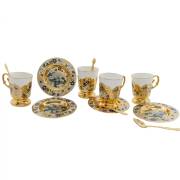 Чайный набор на 4 персоны «Незабудки»