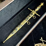 Кортик Адмиральский Гербовой (Эмаль)