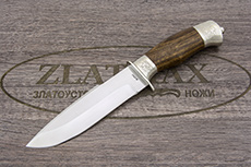 Нож Горностай-1 (100Х13М, Орех, Металлический)