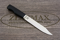 Нож Армейский (100Х13М, Орех + полимерное покрытие, Металлический)