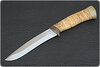 Нож Угорь (40Х10С2М (ЭИ-107), Наборная береста, Текстолит)