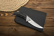 Складной нож Байрам (40Х10С2М (ЭИ-107), Накладки граб)