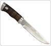 Нож Боровик большой (40Х10С2М (ЭИ-107), Наборная кожа, Алюминий)