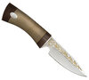 Нож Гепард (40Х10С2М (ЭИ-107), Орех, Текстолит, Золочение рисунка на клинке)