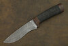 Нож Н6 (Дамаск У10А-7ХНМ, Микропористая резина, Текстолит)