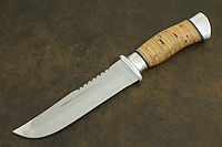 Нож Н56 (40Х10С2М (ЭИ-107), Наборная береста, Алюминий)