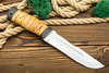 Нож Н55 (40Х10С2М (ЭИ-107), Наборная береста, Текстолит)