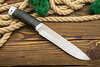 Нож Н1Т Мичман (40Х10С2М (ЭИ-107), Наборная кожа, Алюминий)